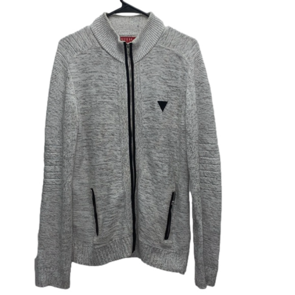 Guess zip up sweatshirt size medium